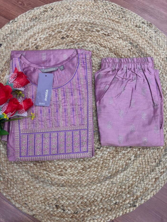 Avaasa Silk Cotton Co-ord Set
