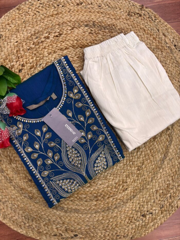 Avaasa Silk Cotton Co-ord Set