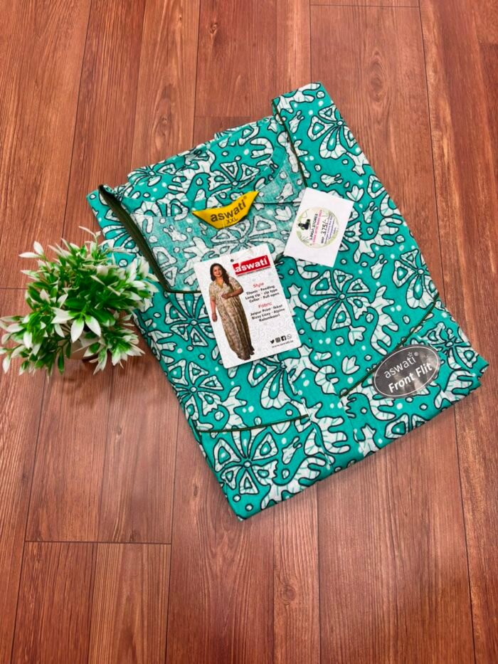 Premium Aswati Zip Nighty