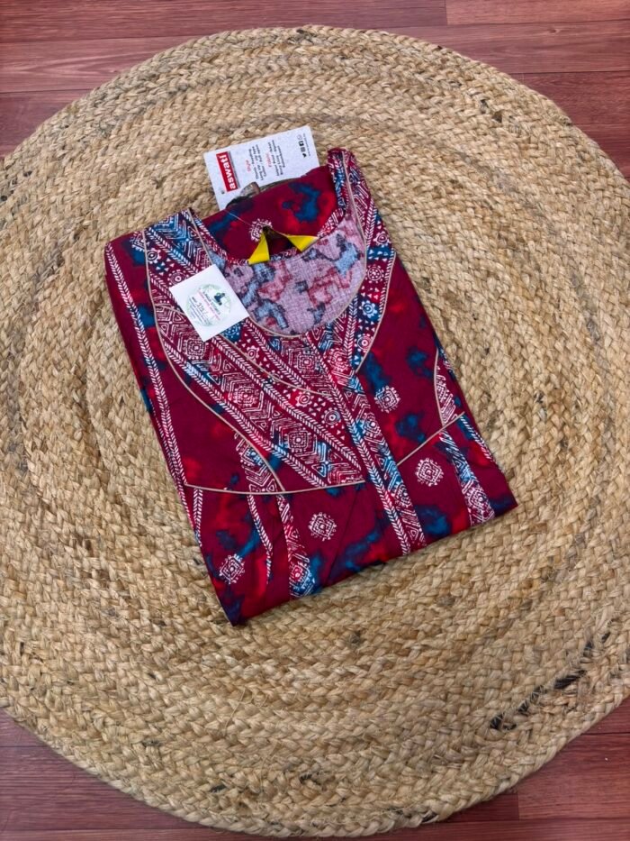 Premium Aswati Zip Nighty