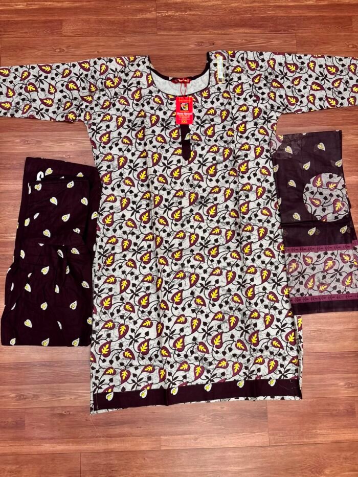 Branded Cotton Dress with Lining
