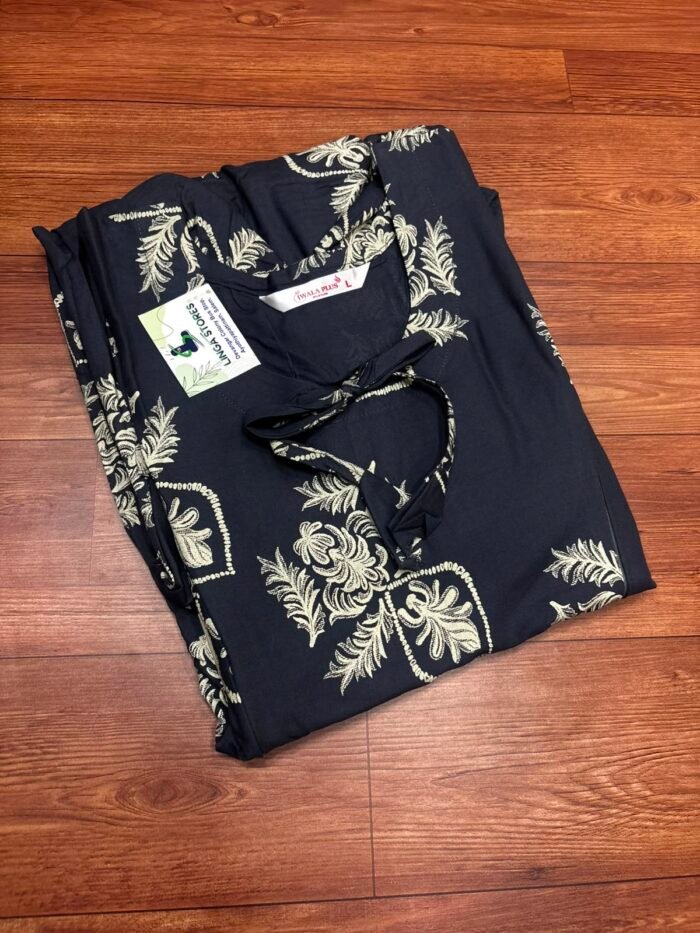 Feeding Tops – Cotton Rayon Mix Printed Frock