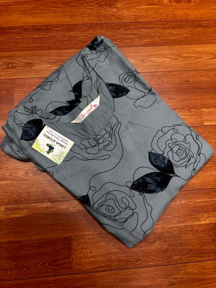 Feeding Tops – Cotton Rayon Mix Printed Frock