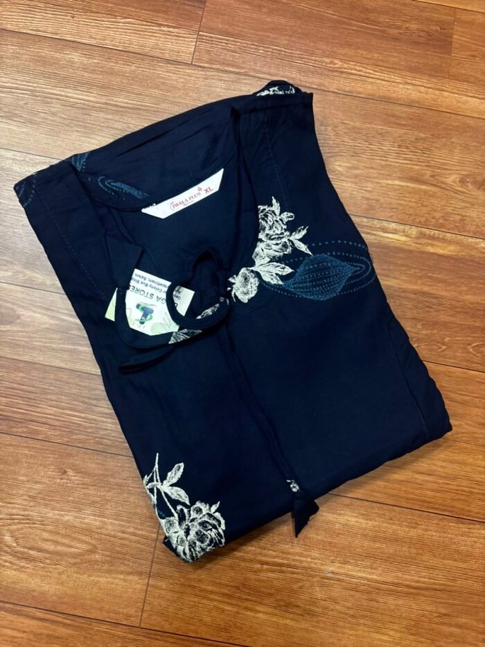 Feeding Tops – Cotton Rayon Mix Printed Frock