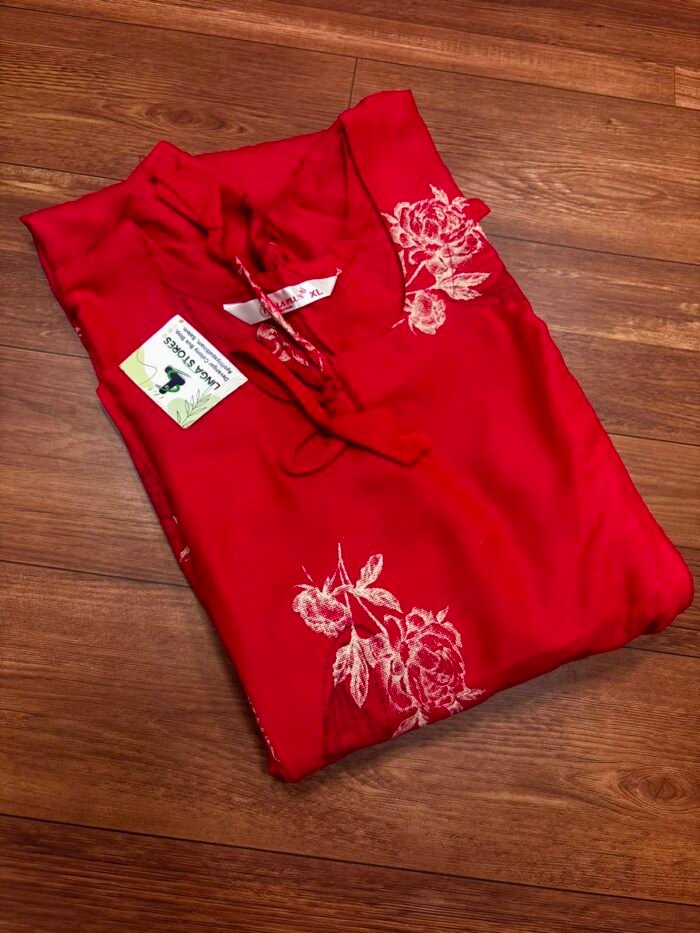 Feeding Tops – Cotton Rayon Mix Printed Frock