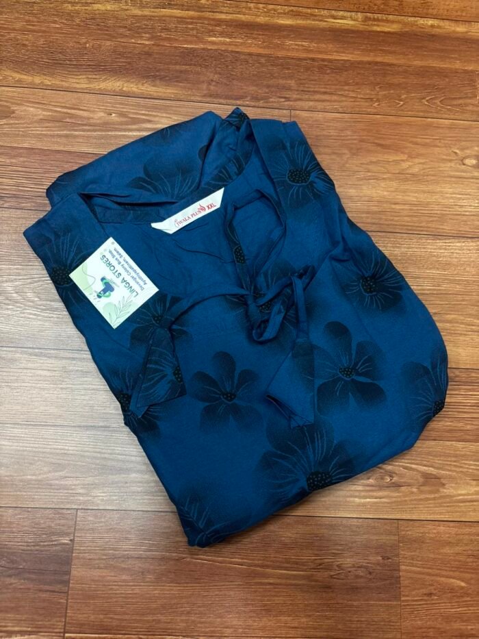 Feeding Tops – Cotton Rayon Mix Printed Frock
