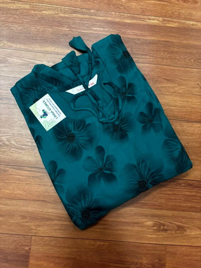 Feeding Tops – Cotton Rayon Mix Printed Frock